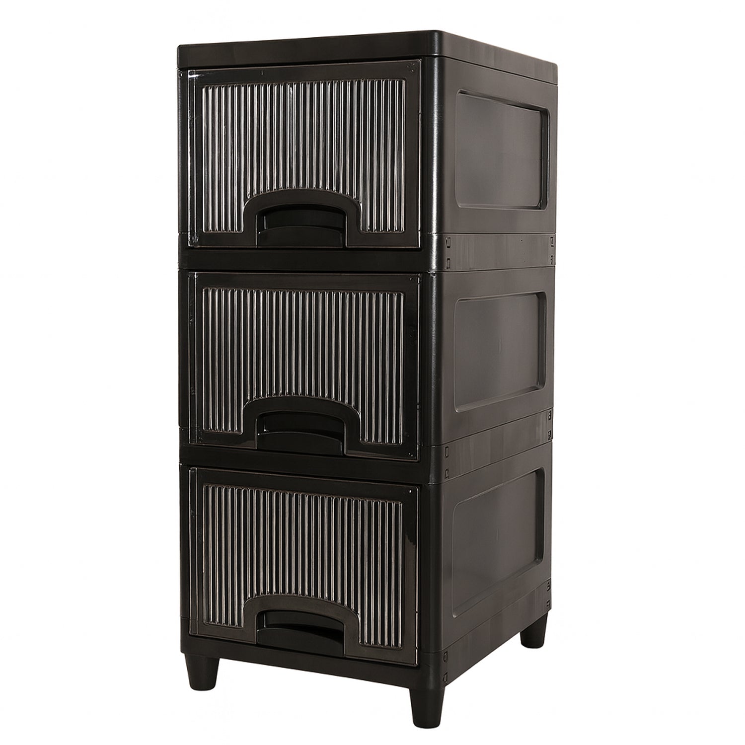 3-layer Plastic Storage Drawer Cabinet