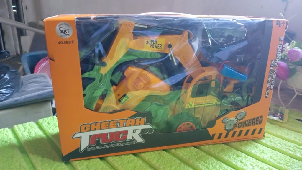 Plastic Jcb Construction Toy Remote Control Jcb Toys For Kids Boys Super Power Remote Control Jcb Truck Construction Toy (1 Set)