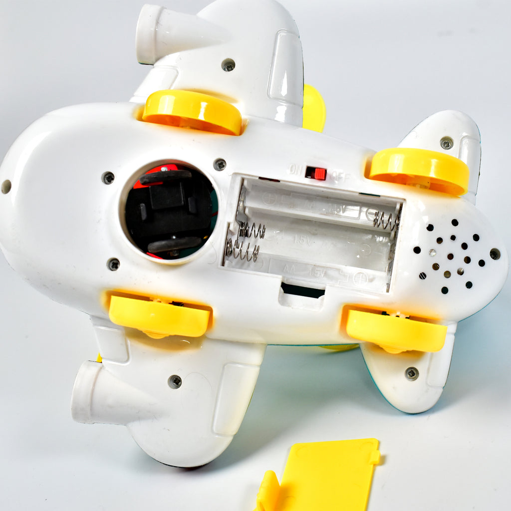 Helicopter Airplane Musical Toy Toddlers With Lights Electronic Moving Cool Aeroplane Baby Development Toys Plane For 6-18 Month Old Gift To Encourage Crawling