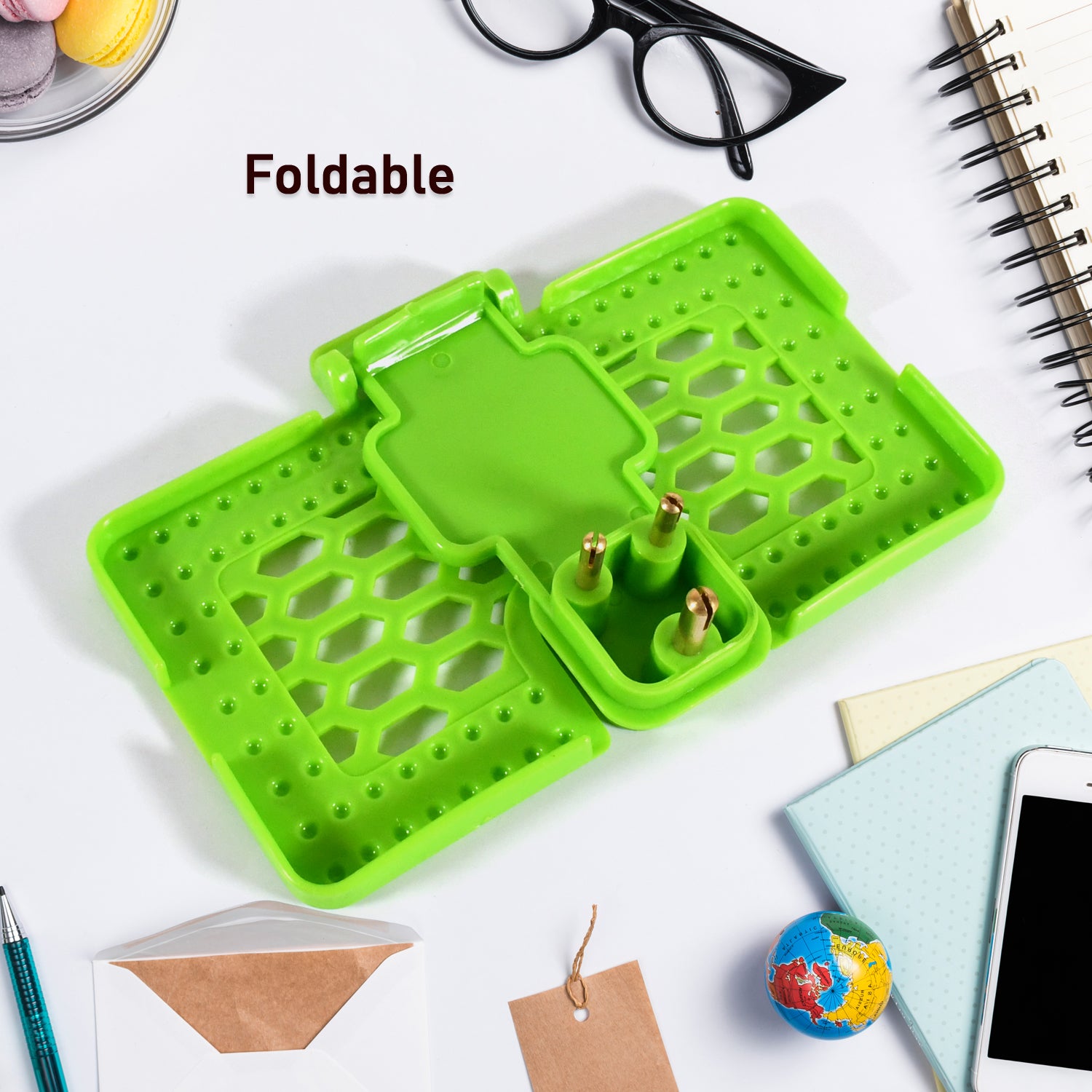 Multi-purpose Wall Holder Stand For Charging Mobile Just Fit In Socket And Hang (Mix Color  1 Pc)