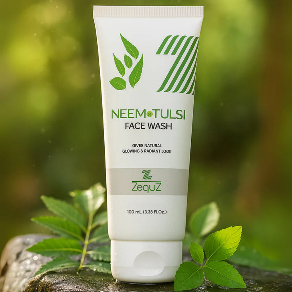 Zequz Neem  Tulsi Face Wash - (1 Pc  100 Ml)