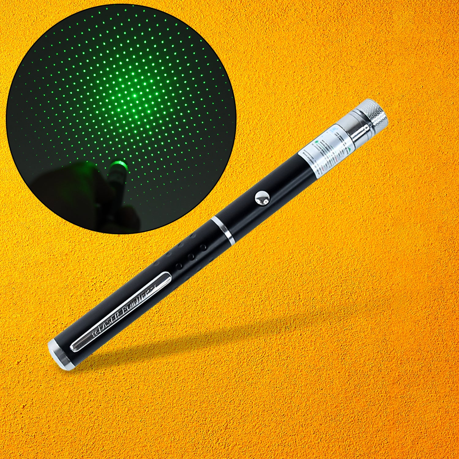 High-power Laser Pointer Pen With 2 Aa Batteries (1 Set)