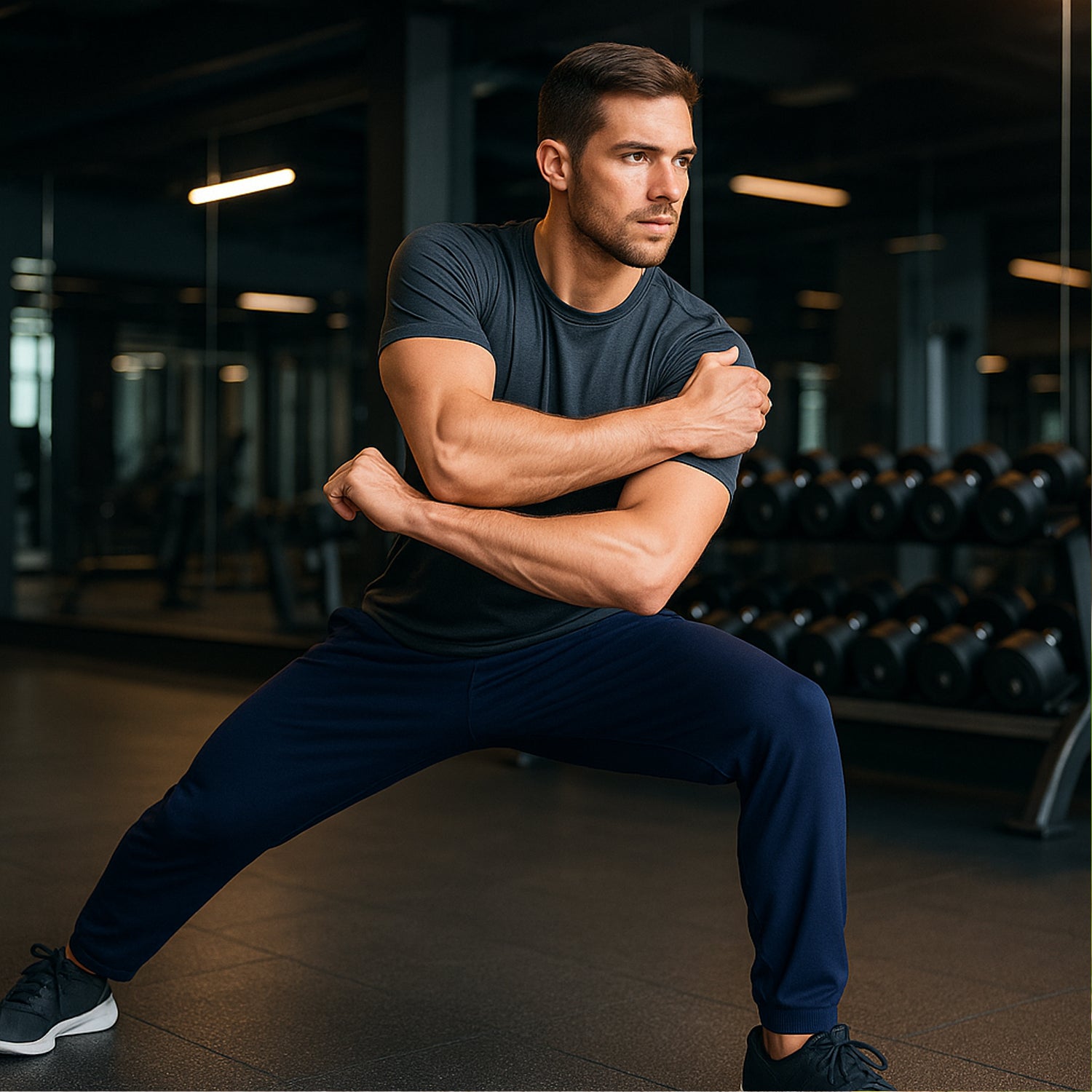 Premium Comfort Fit Mens Track Pant (Size Small)