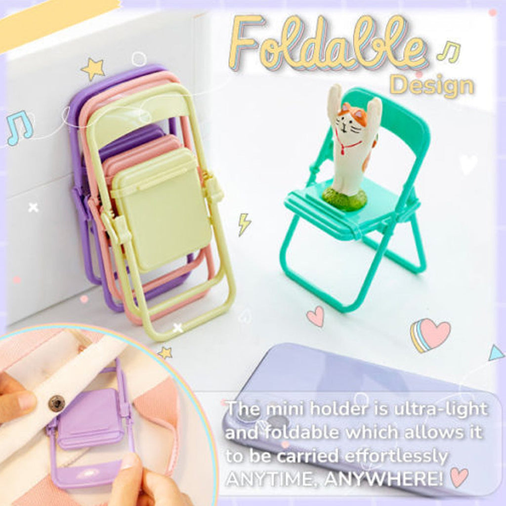 Chair Mobile Stand Used In All Kinds Of Household And Official Purposes As A Stand And Holder For Mobiles And Smartphones Etc.
