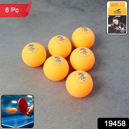 Professional Table Tennis Balls (6 Pc)