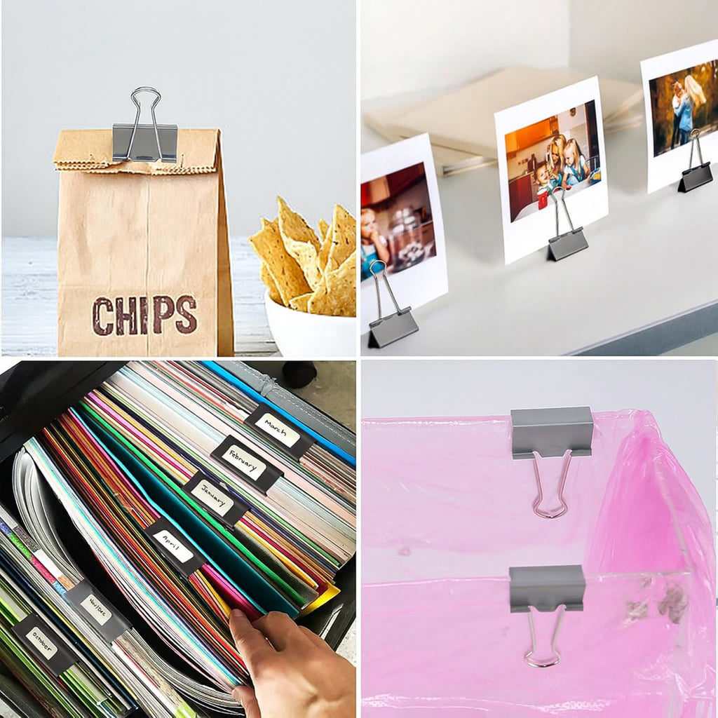 Heavy-duty Foldback Binder Clip - (1 Pc)