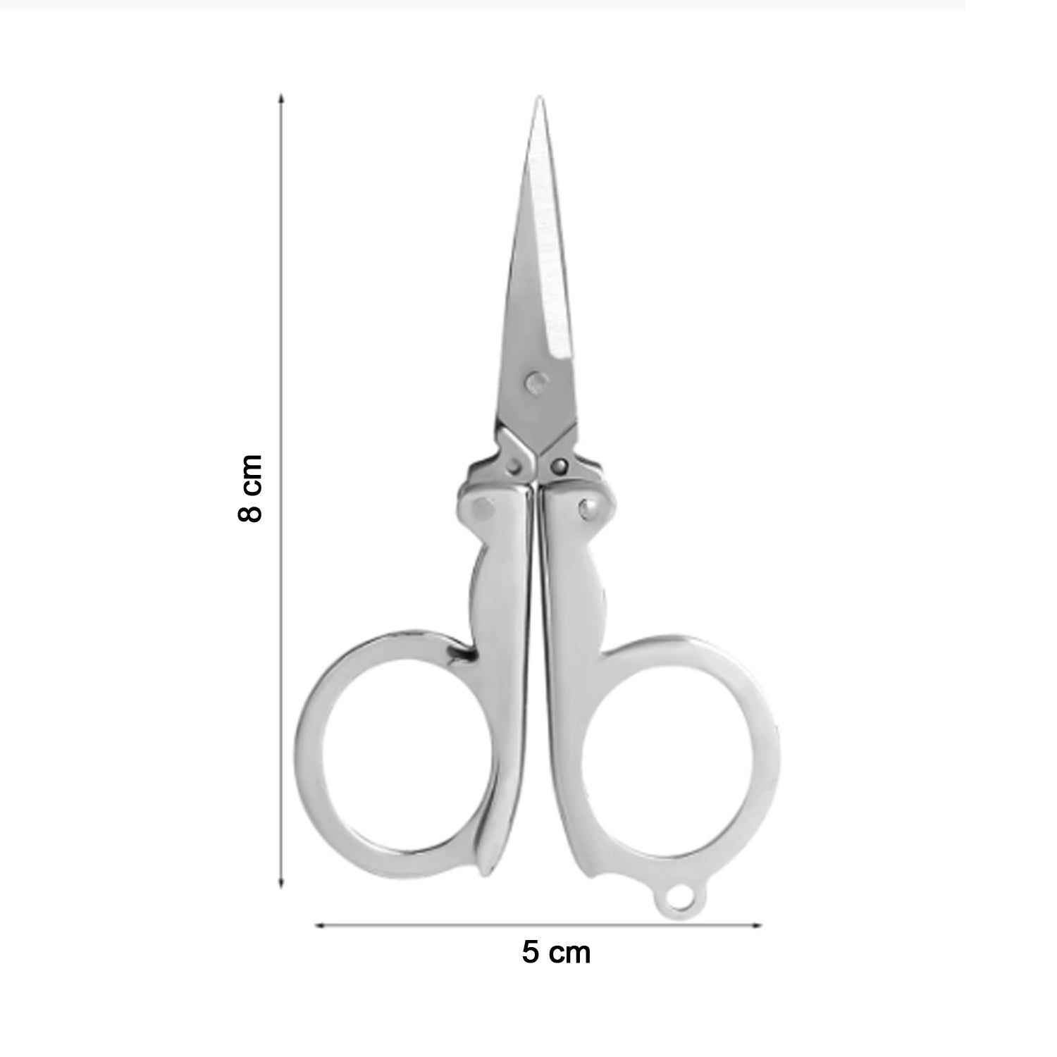Folding Scissor 3.5inch Used In Crafting And Cutting Purposes For Childrens And Adults.