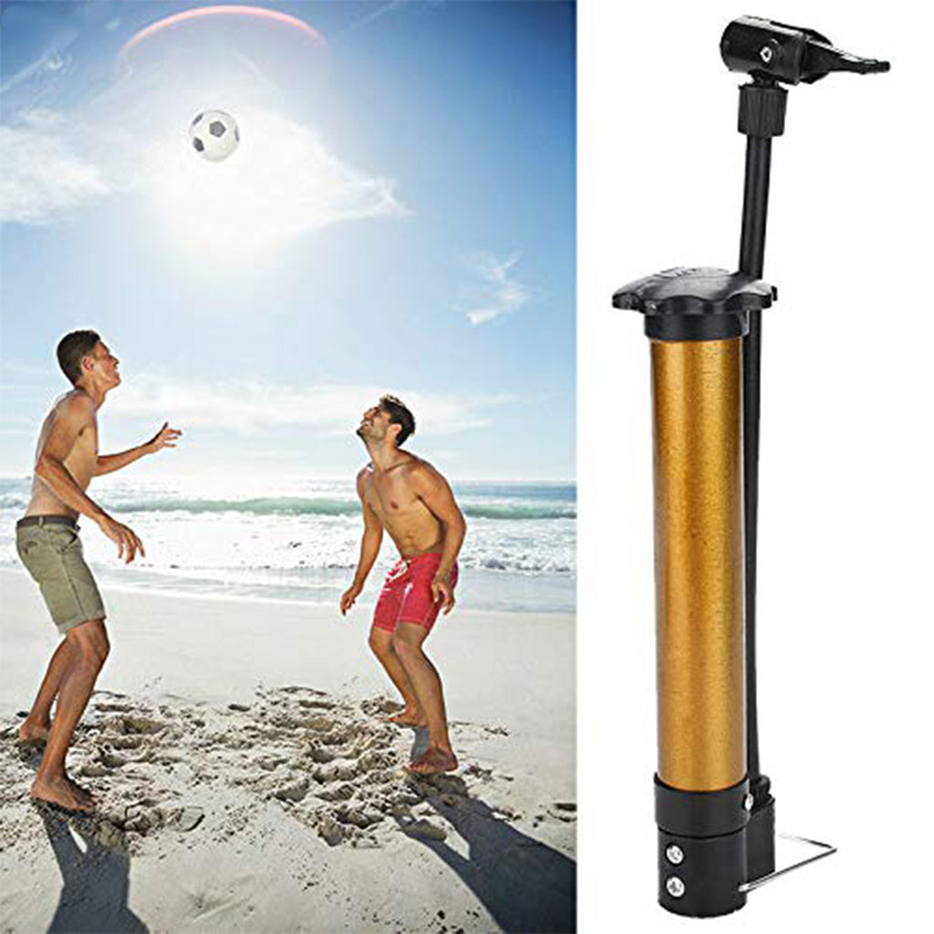 Mini Hand Air Ball Pump Metal Portable High Pressure Air Pump Mini Basketball Inflator For Balls Basketball Soccer Volleyball Football Inflatable And More (1 Pc)