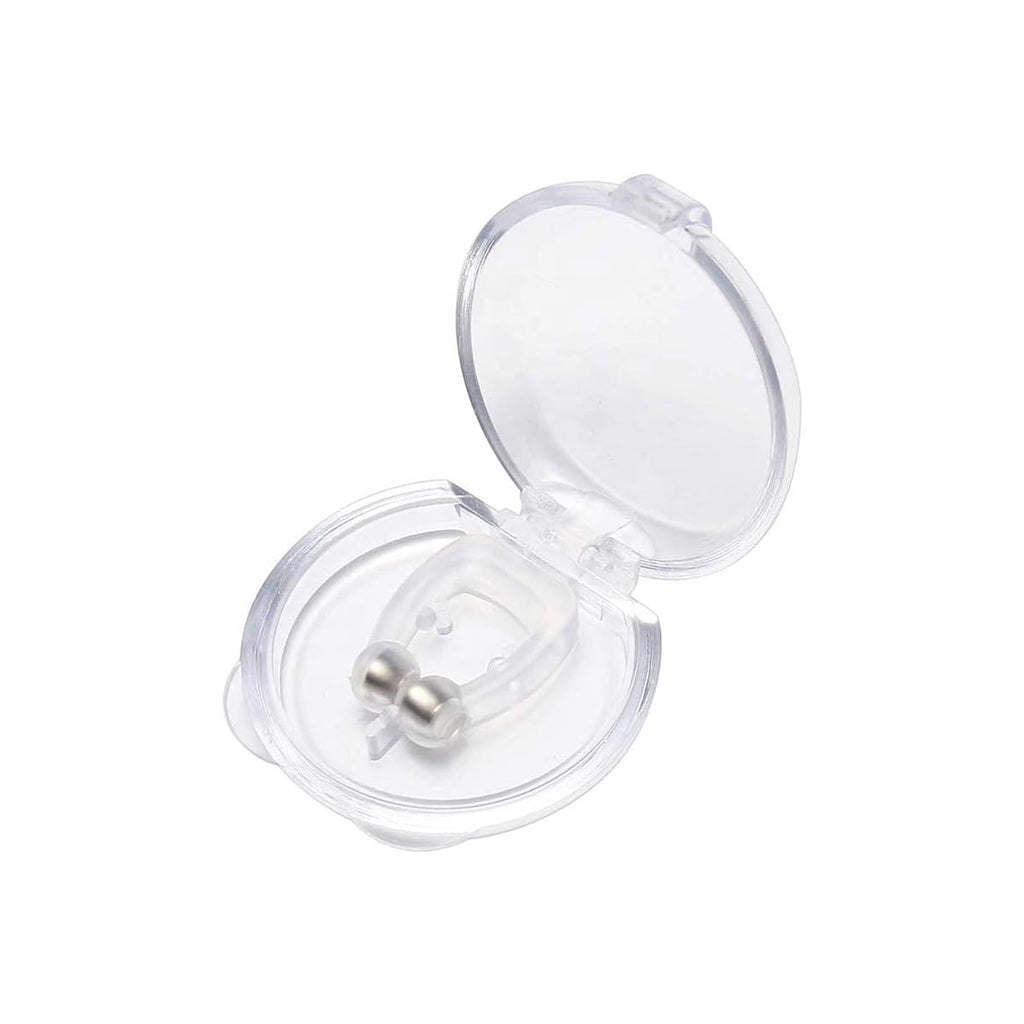Anti Snore Device For Men And Woman Silicone Magnetic Nose Clip For Heavy Snoring Sleeper Snore Stopper Anti Snoring Device (1 Pc)