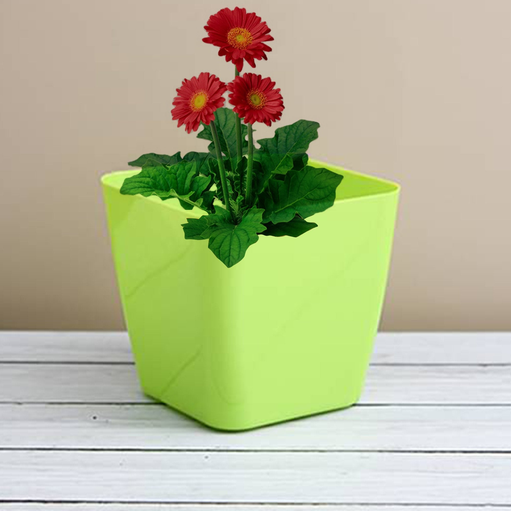 Flower Pots Square Shape For Indooroutdoor Gardening