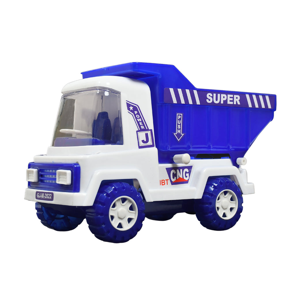 Big Size Friction Powered Dumper Toy Truck For Kids.  With Opening Container Feature.  Strong  Durable Plastic Material.  Indoor  Outdoor Play.  Miniature Scaled Models Truck