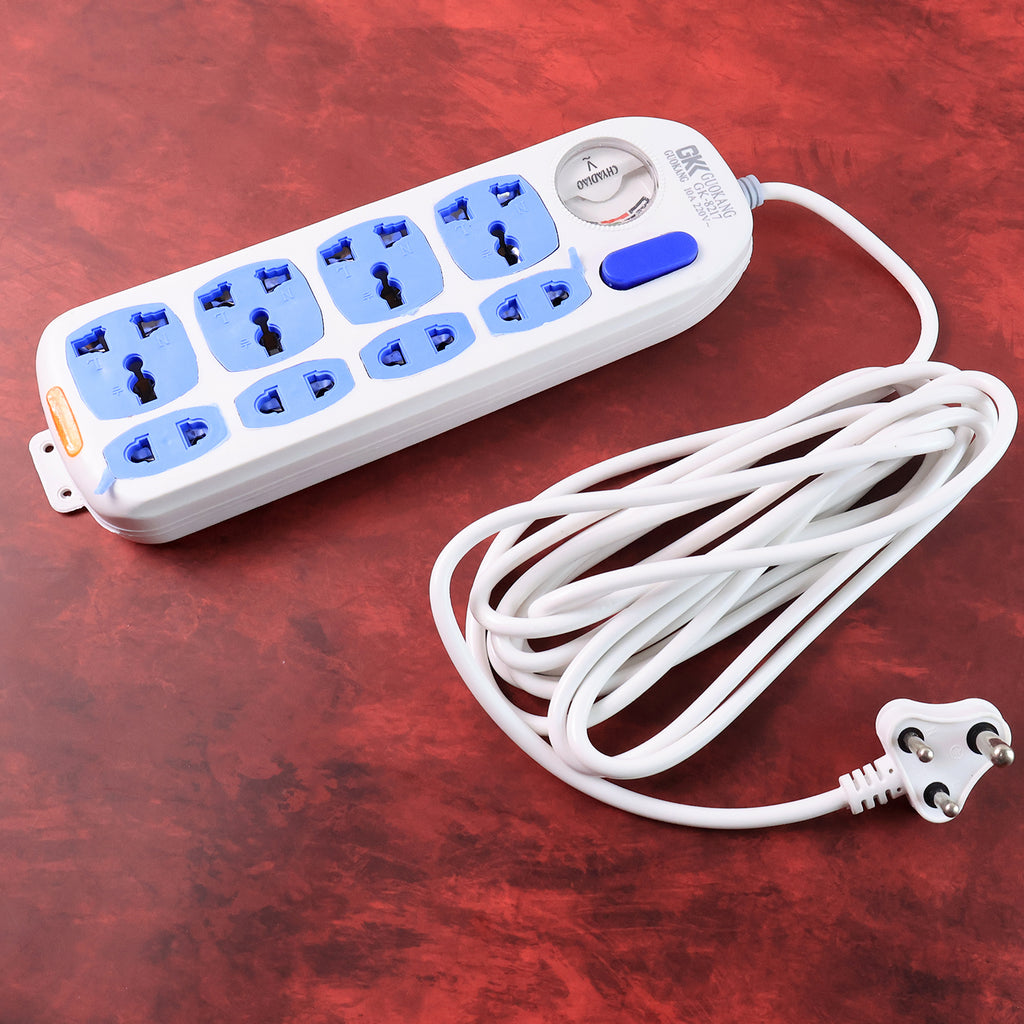 Heavy Duty Multi 8 Socket Extension Board (1 Pc)