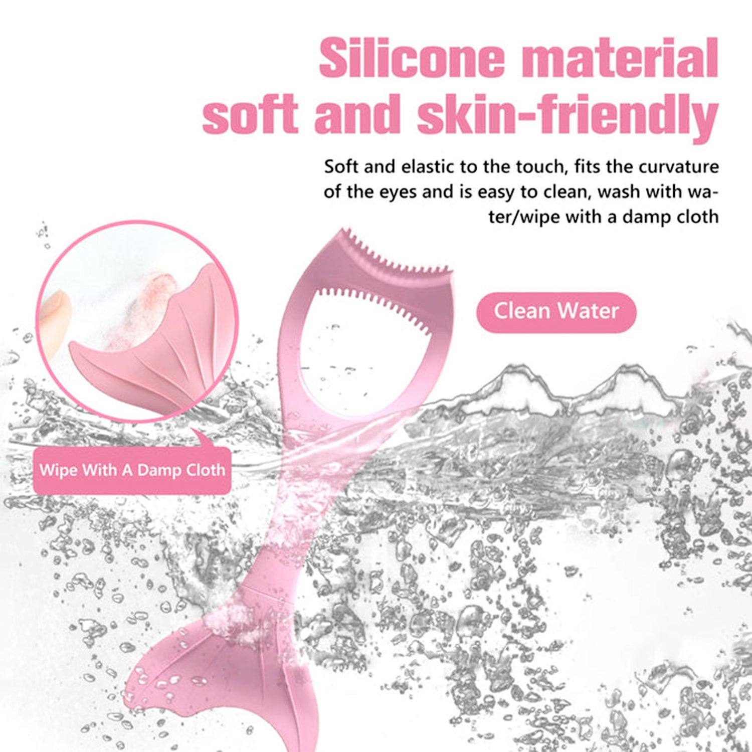 Multifunctional Easy To Clean Curved Silicone Eyeliner Stencils Wing Tips Quick Reusable For Makeup Tool For Beginners Eyelashes Brush Curler Comb Eye Makeup Tool Female Supply (1 Pc)