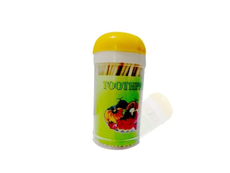 Wooden Toothpicks With Dispenser Box