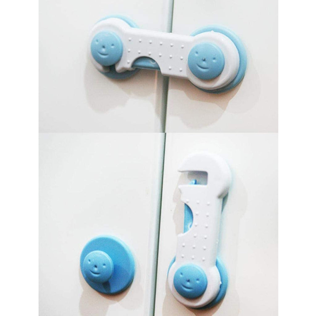 4991 Child Safety Lock Child Toddler Baby Safety Locks Proofing For Cabinet Toilet Seat Fridge Door Drawers ( 1 Pc)