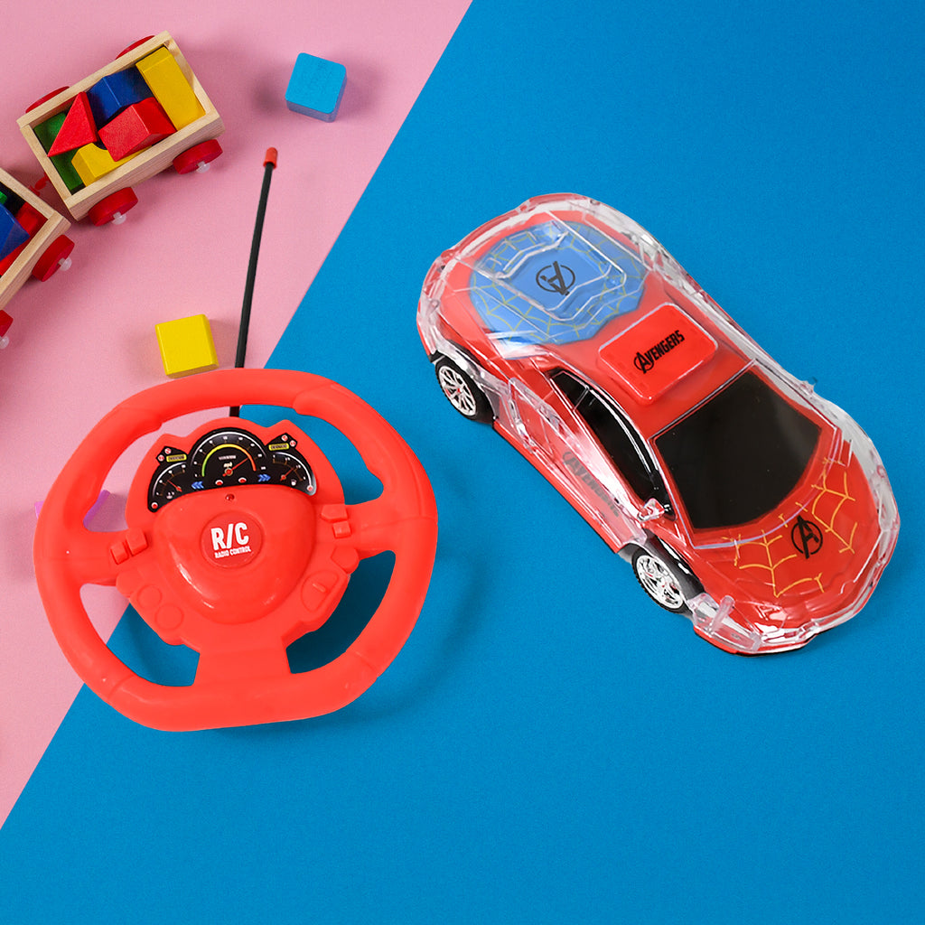 Plastic Remote Control Car Remote Control Racing Car With Two Function Backward And Forward. Handle Design Remote. Best Birthday Gift Birthday Return Gift With Rechargeable Battery For Car