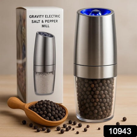 Automatic Gravity Electric Salt And Pepper Grinder Mill (1 Pc)