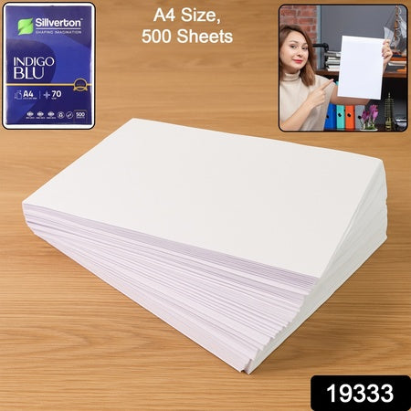 Sheets A4 Size Multipurpose Copier Paper  70 Gsm High Bright White Printing Paper
