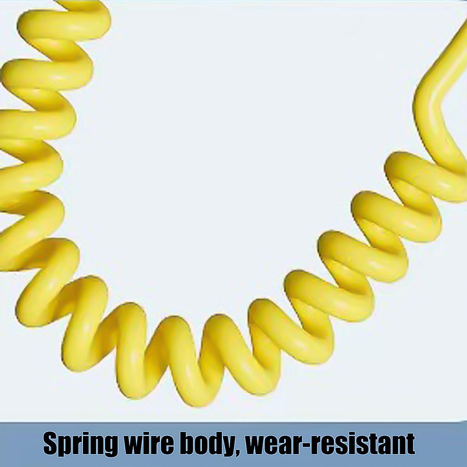 4 In 1 Spring Fast Charging Cable (1 Pc  1.5 Mtr Long)
