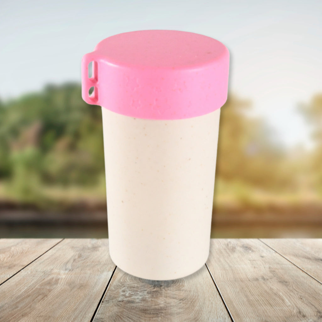 Travel Coffee Cup Portable Water Bottle Wheat Straw Coffee Tea Mug Coffee Mug With Lids For Coffee Tea (300 Ml Appr