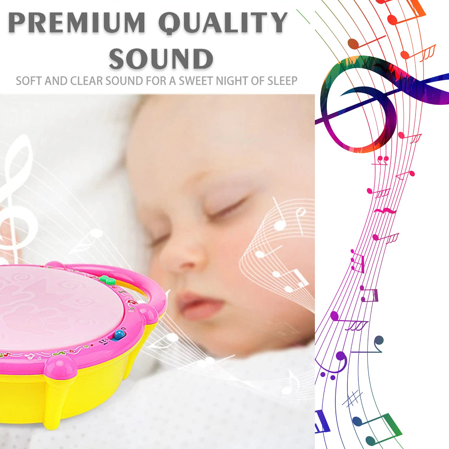 Flash Drum Toys For Kids With Light  Musical Sound Colorful Plastic Baby Drum Musical Toys For Children Baby Toy Instrument Best Gift For Boys  Girls.