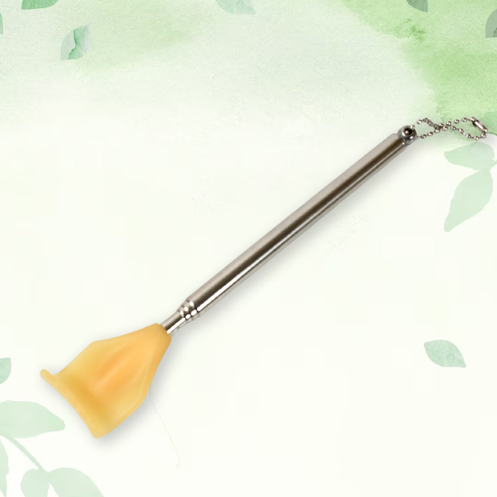 Back Scratcher Retractable Metal Tube Telescoping Massage Tool Portable Telescopic Back Scratchers For Women Men Adjustable 43cm Khujli (1pc)