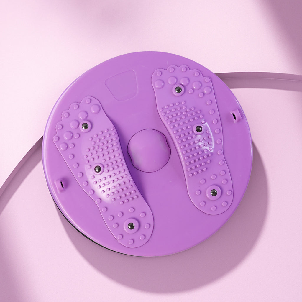 Waist Twisting Disc Portable Magnetic Body Twister Board With Acupressure Massage