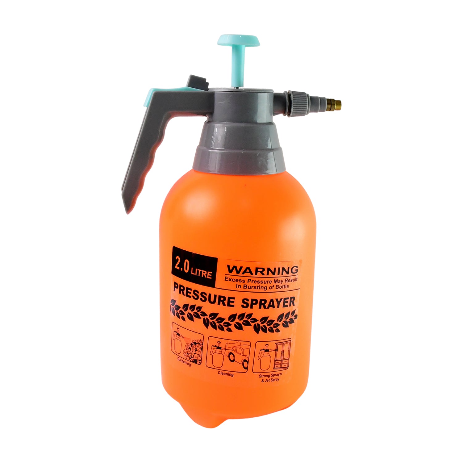 Water Sprayer Hand-held Pump Pressure Garden Sprayer - 2 L