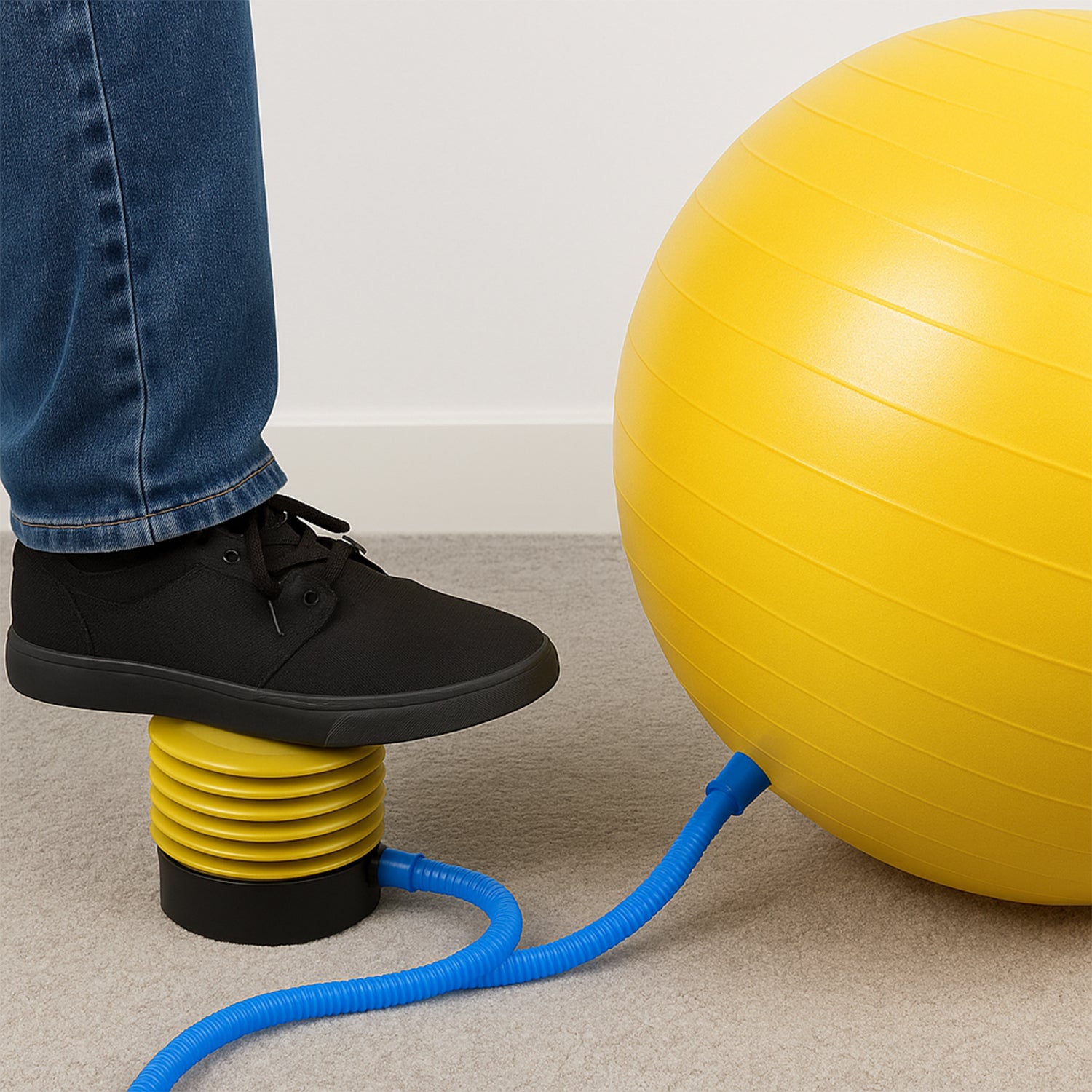 1680 Portable Foot Air Pump With Hose