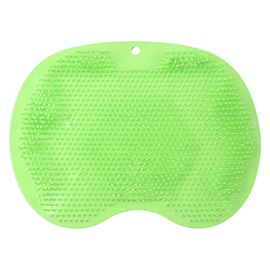 Purple Silicone Bath Massage Cushion  Suction Cup Exfoliating Foot Scrubber  Mat