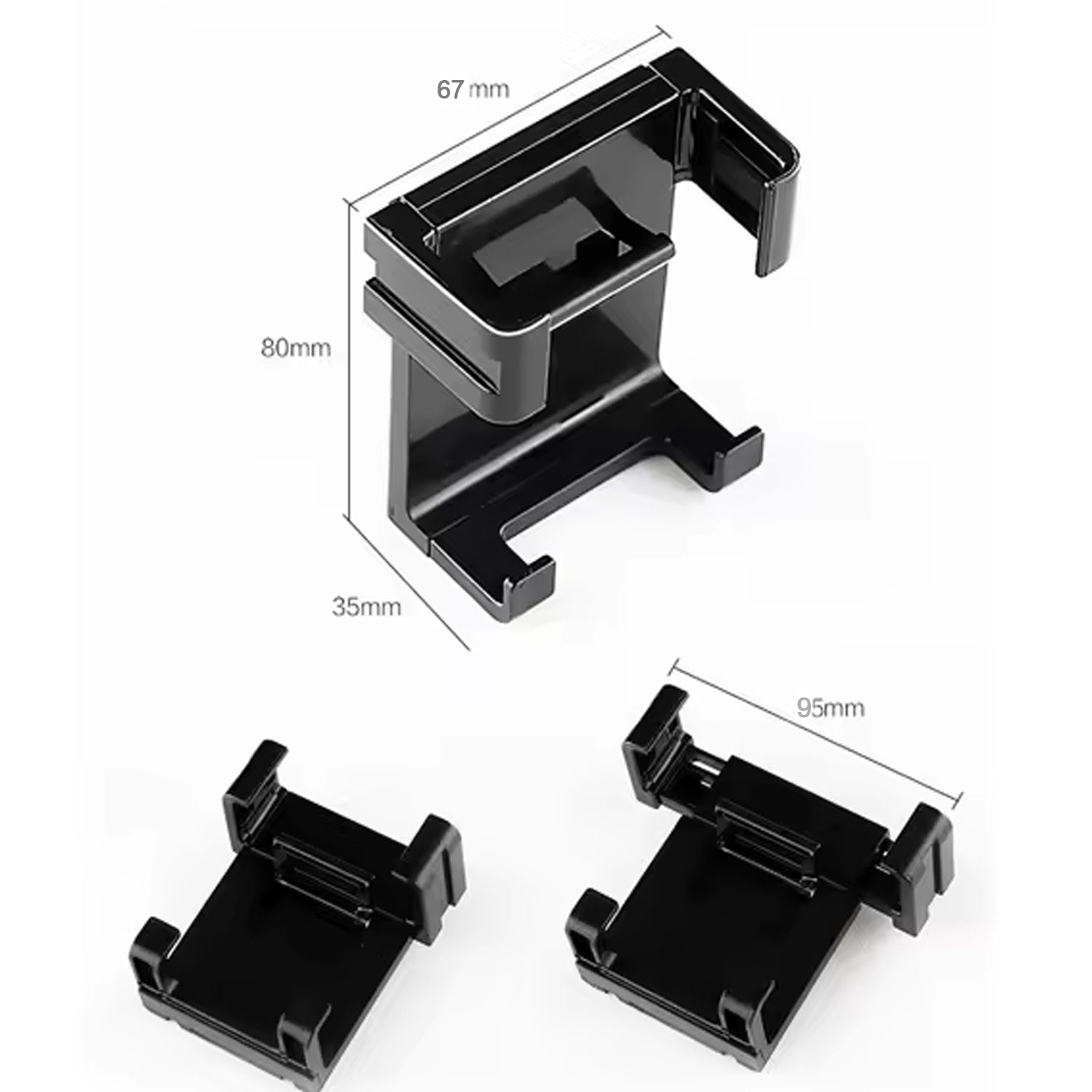 Smartphone Car Phone Holder Car Air Conditioning Vent Phone Holder Holder Stand For Mobile Phone Cellphone Gps Dashboard Bracket For Car (1 Pc)