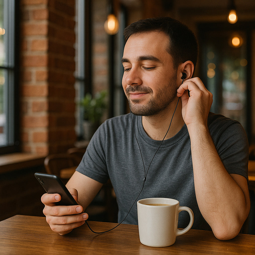 Wired Stereo Earphones With 3.5mm Jack (1 Pc  1.2m Cable)
