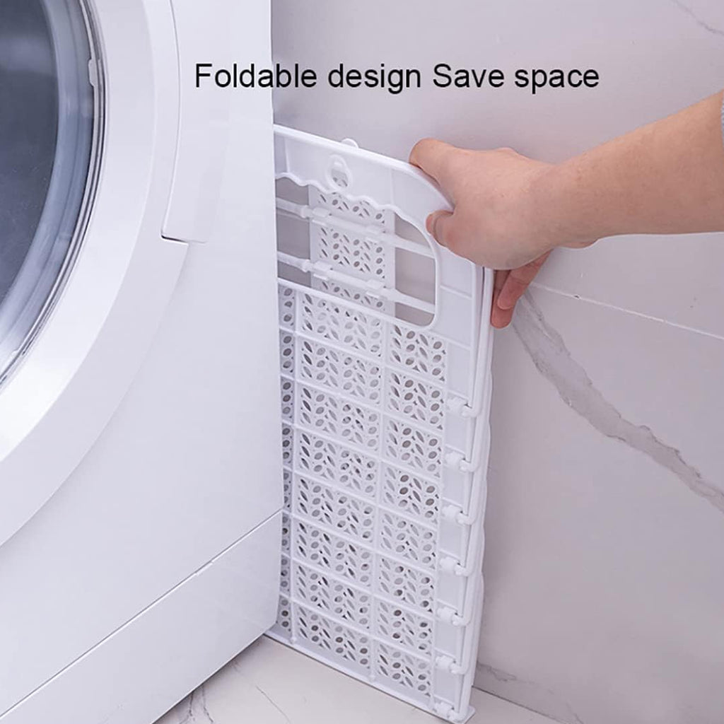 Wall Hanging Laundry Basket Clothes Hanger Dirty Hamper Clothes Storage Hook Clothes Rails For Laundry Washing Machine Bathroom Kids Dirty Clothes Storage Hanger (1 Pc)