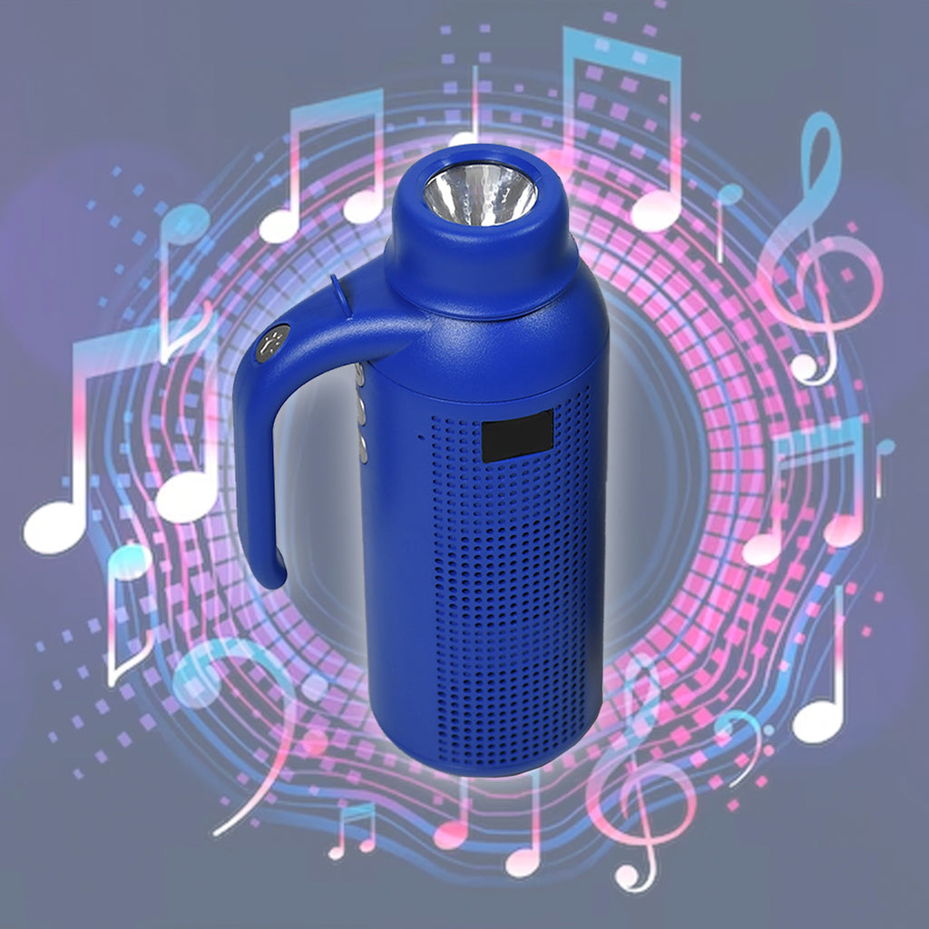Smart Bluetooth Speaker With Torch Light Wireless Bluetooth Speaker  Night Flash Light Speaker