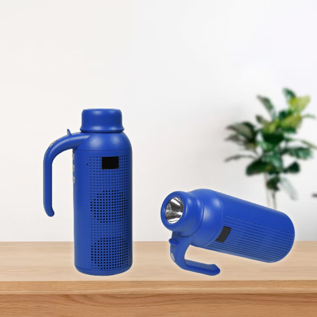 Smart Bluetooth Speaker With Torch Light Wireless Bluetooth Speaker  Night Flash Light Speaker