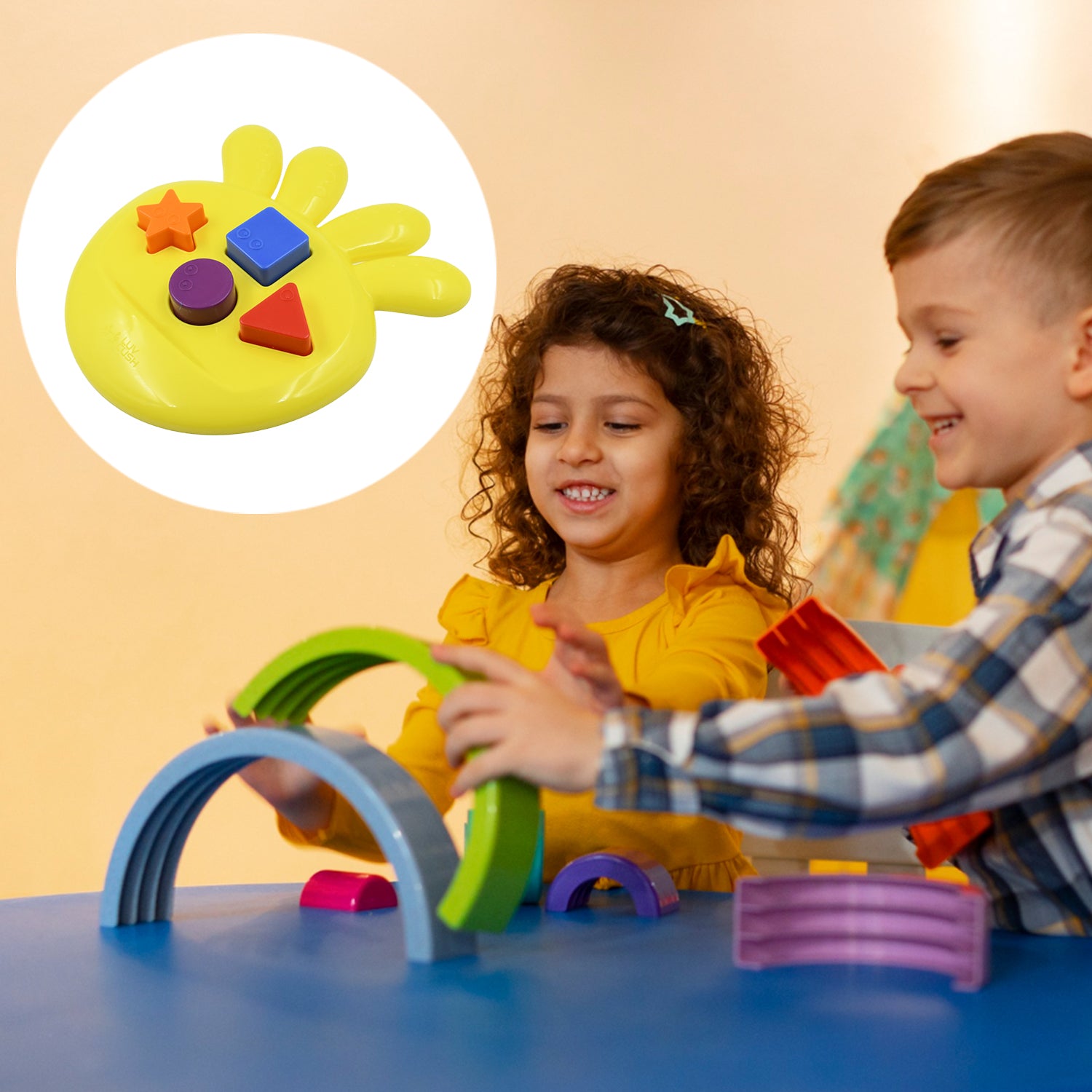 Octoshape Sorter Toy Game That Make Your Kids Brain Sharp Increase Grasping And Sorting Power Education Learning For Girls  Boy Gift Product (1 Pc)