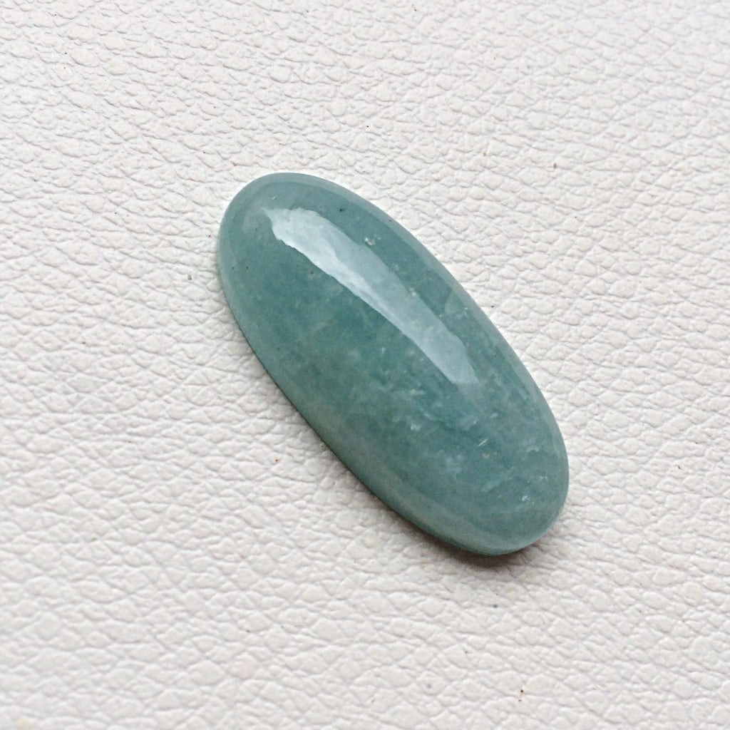 Natural Aquamarine Stone Cabochon Beruz Gemstone