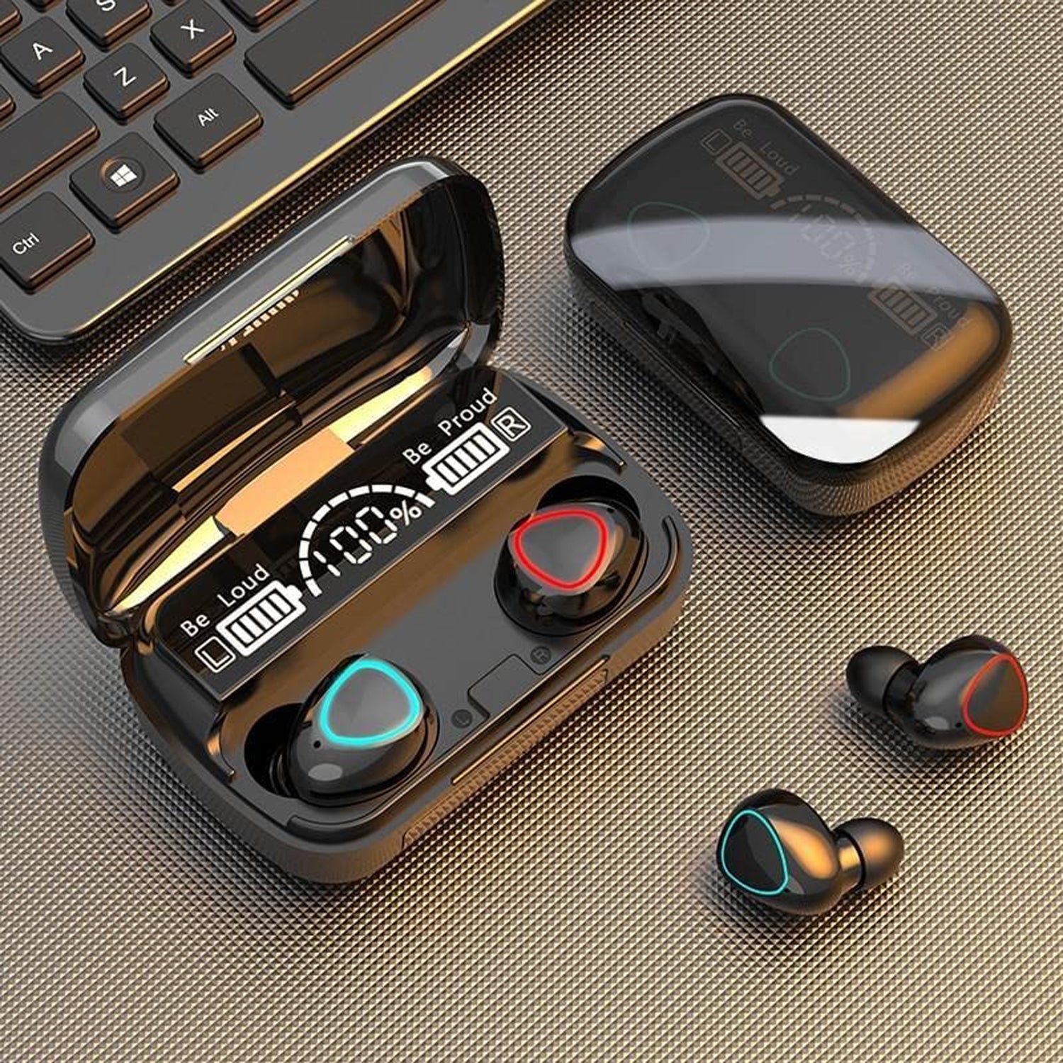 Newest Wireless In Ear Earbuds Bluetooth 5.0 Headphones Mini Stereo Earbuds Sport Headset Bass Sound Built-in Micphone