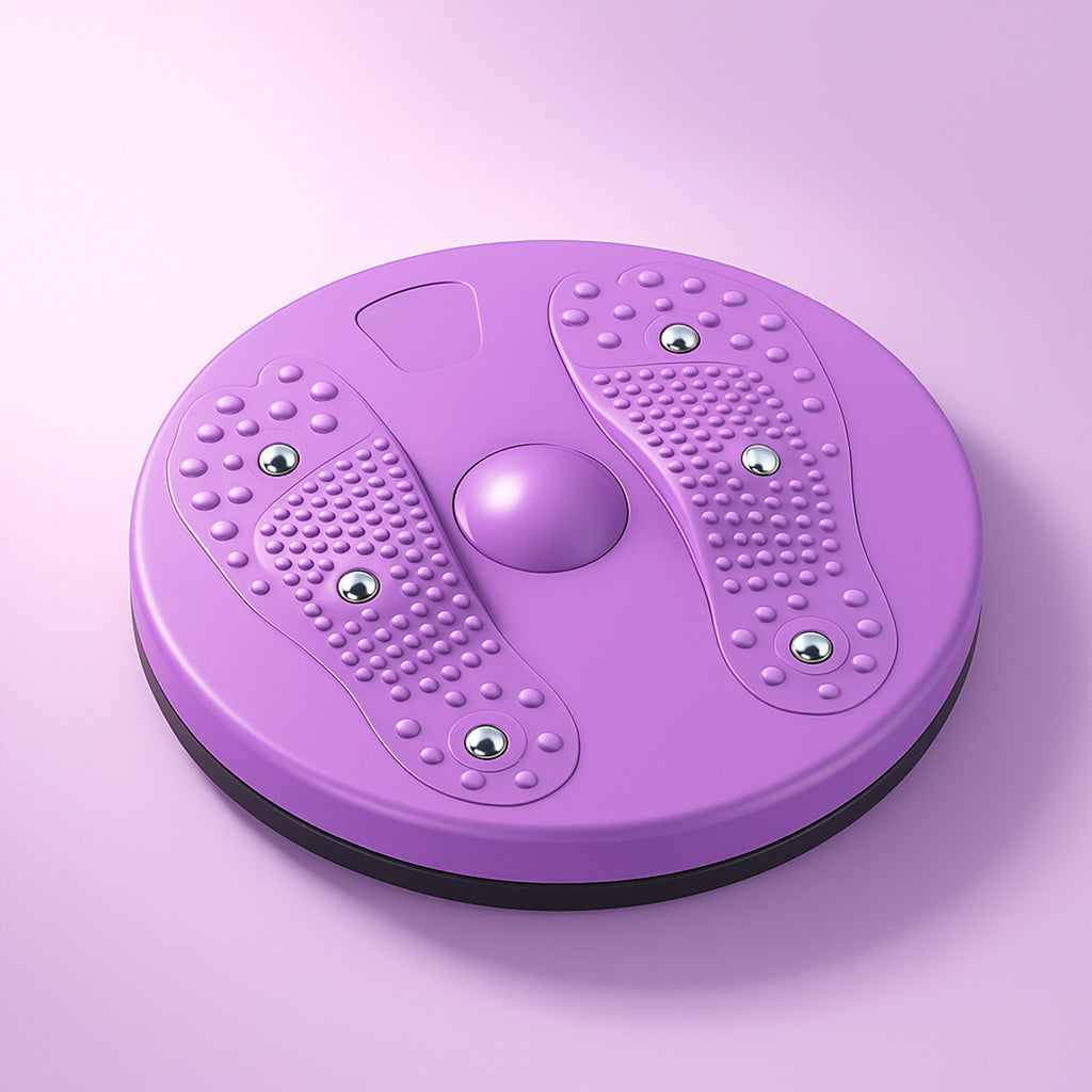 Waist Twisting Disc Portable Magnetic Body Twister Board With Acupressure Massage