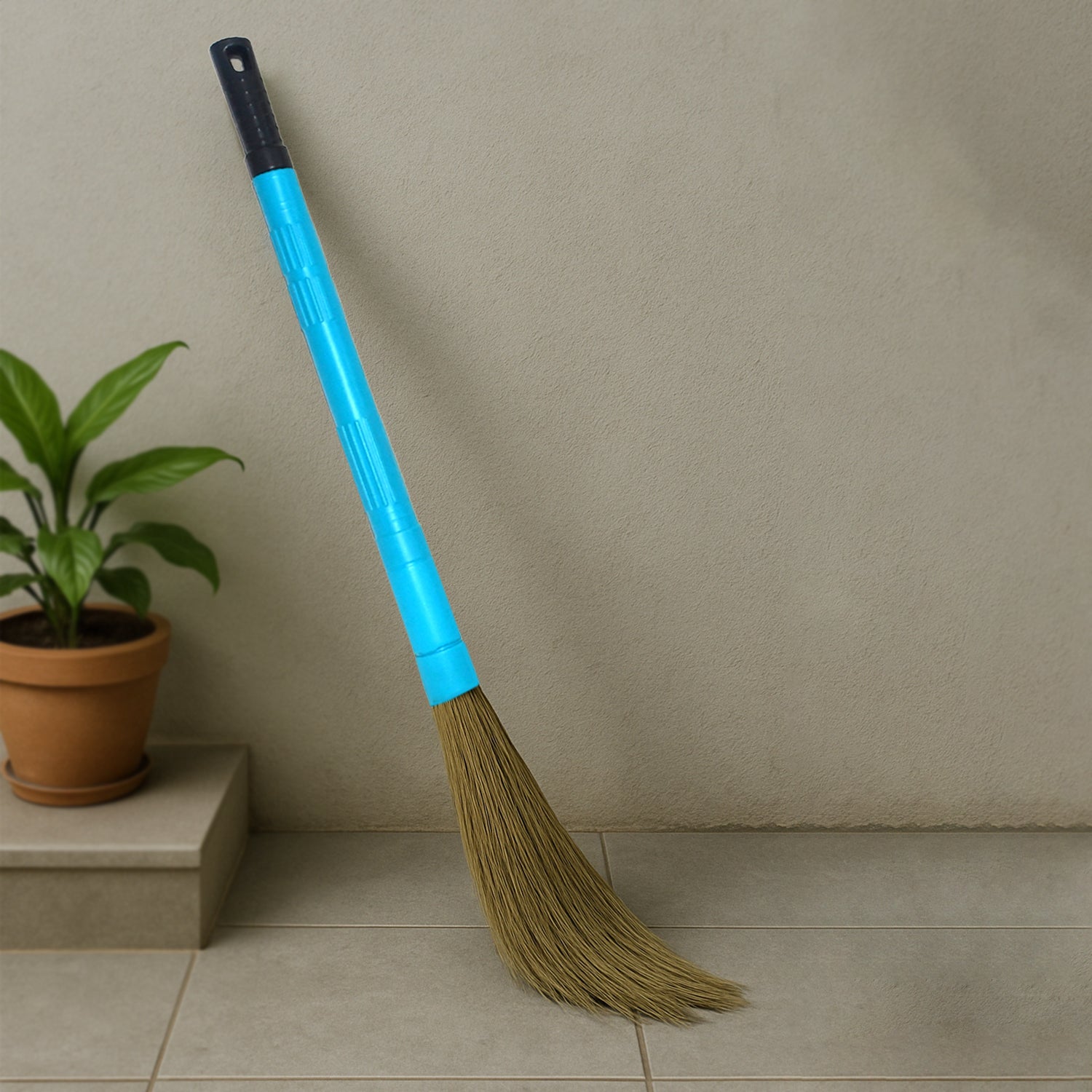 Pro Clean Expandable Floor Broom With Plastic Handle