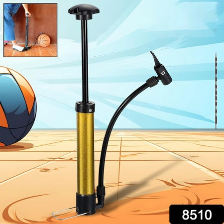 Mini Hand Air Ball Pump Metal Portable High Pressure Air Pump Mini Basketball Inflator For Balls Basketball Soccer Volleyball Football Inflatable And More (1 Pc)