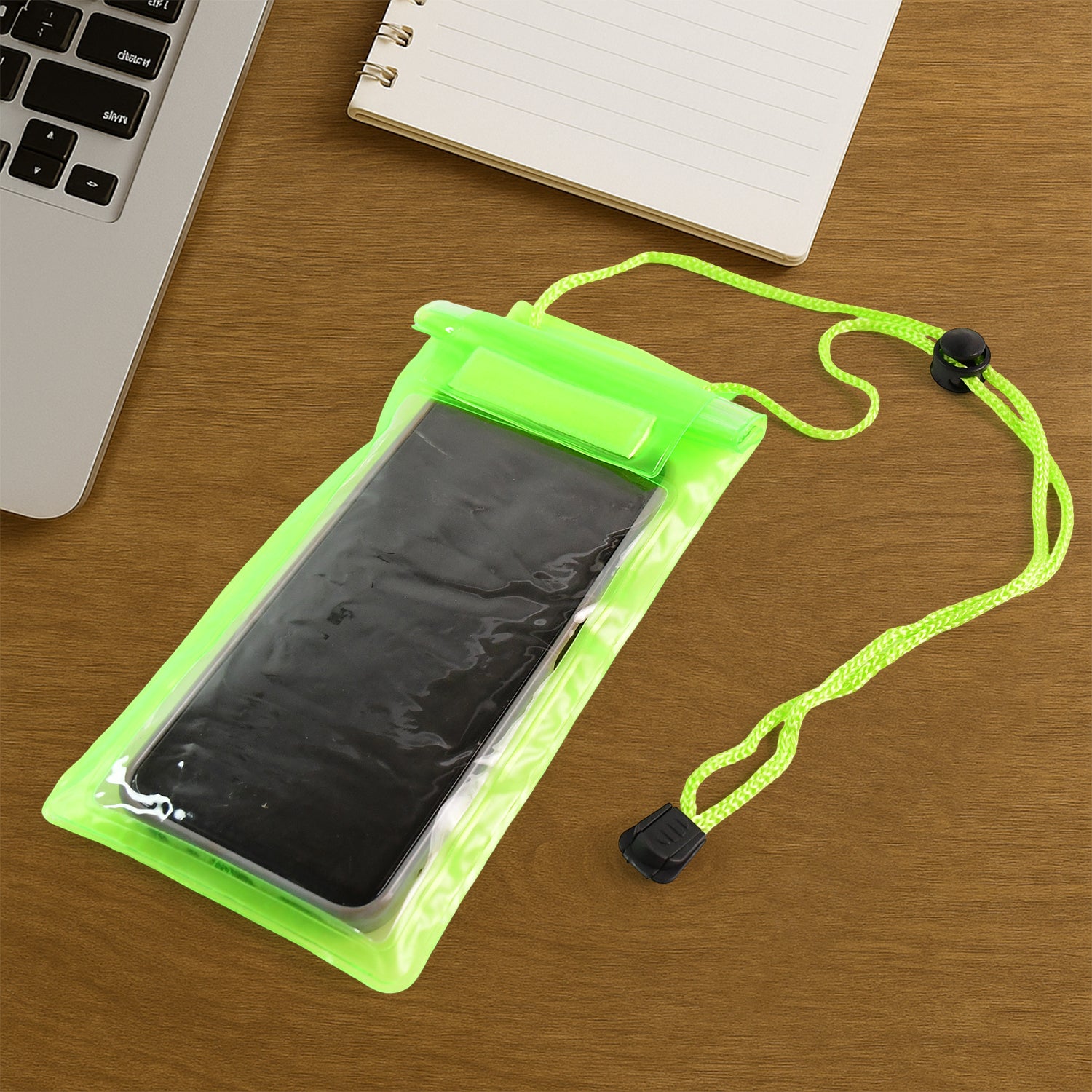 Waterproof Mobile Pouch (6.2 Inch  Random Colour)