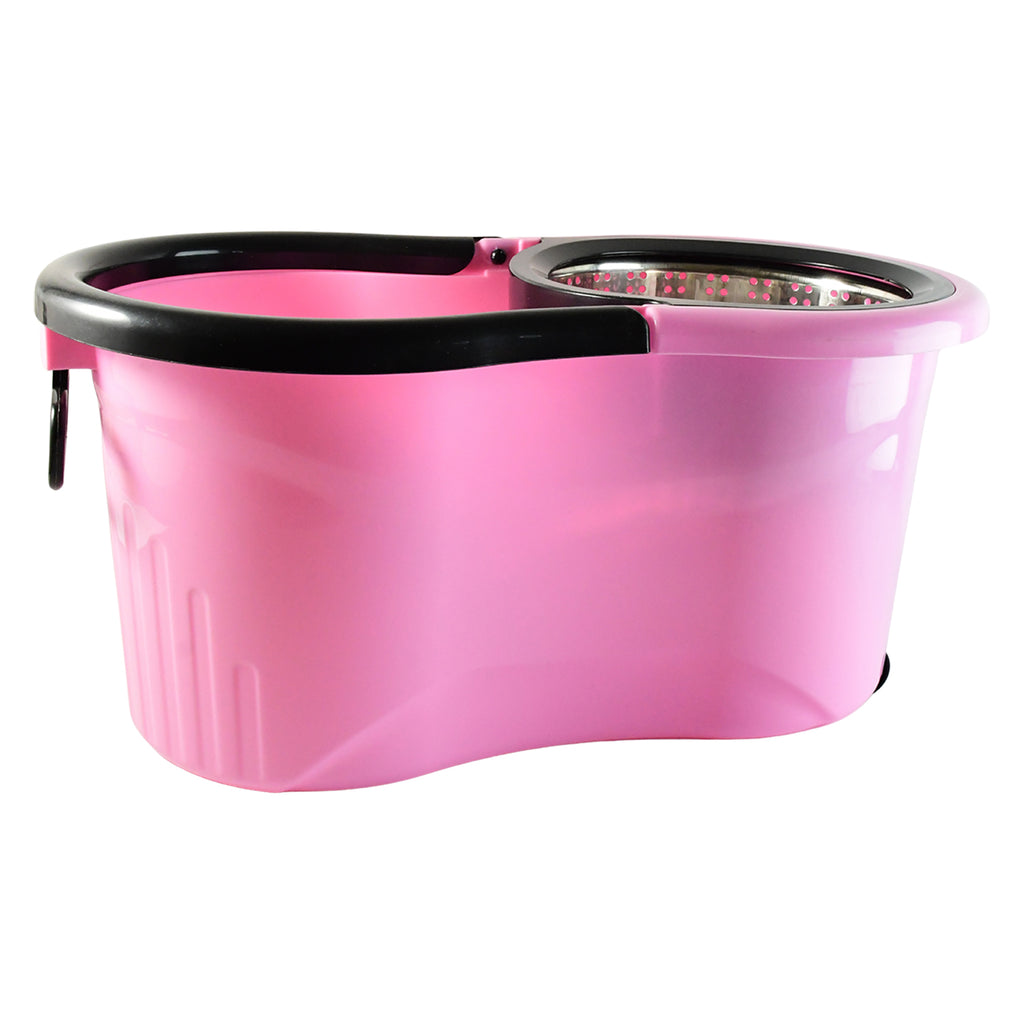 Quick Spin Mop With Steel Spin Bucket Floor Cleaning Easy Wheels  Big Bucket Floor Cleaning Mop With Bucket