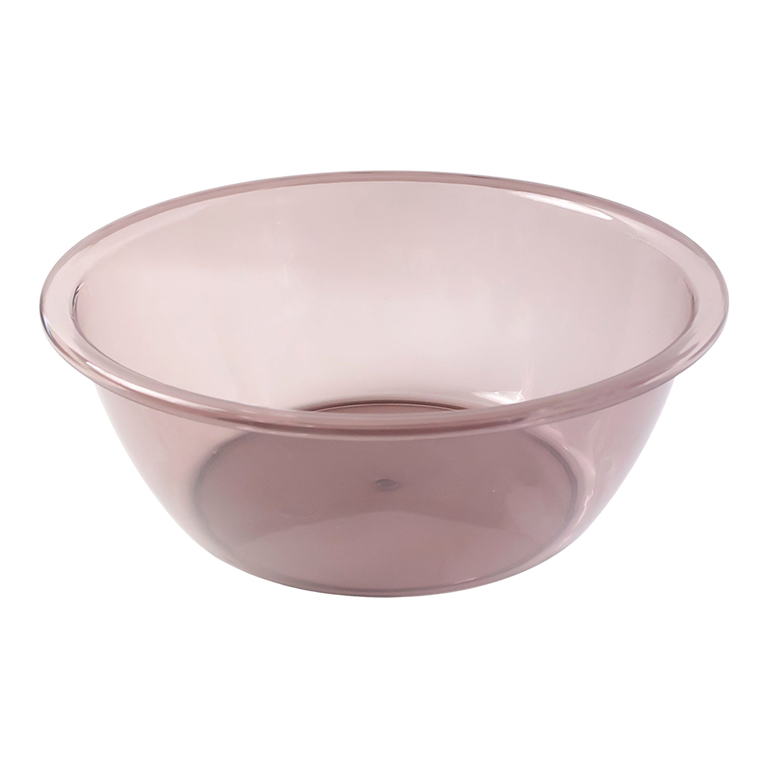 Transparent Multipurpose Mixing And Serving Bowl  (25 X 25 Cm 1 Pc)