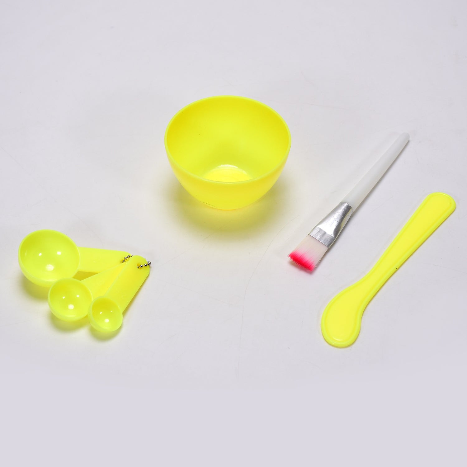 Facial Mask Bowl Set For Girls Use ( 6 Pcs Set )