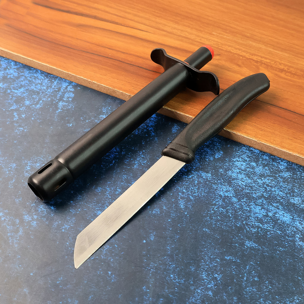 Premium Kitchen Knife With Gas Lighter Combo Set  2