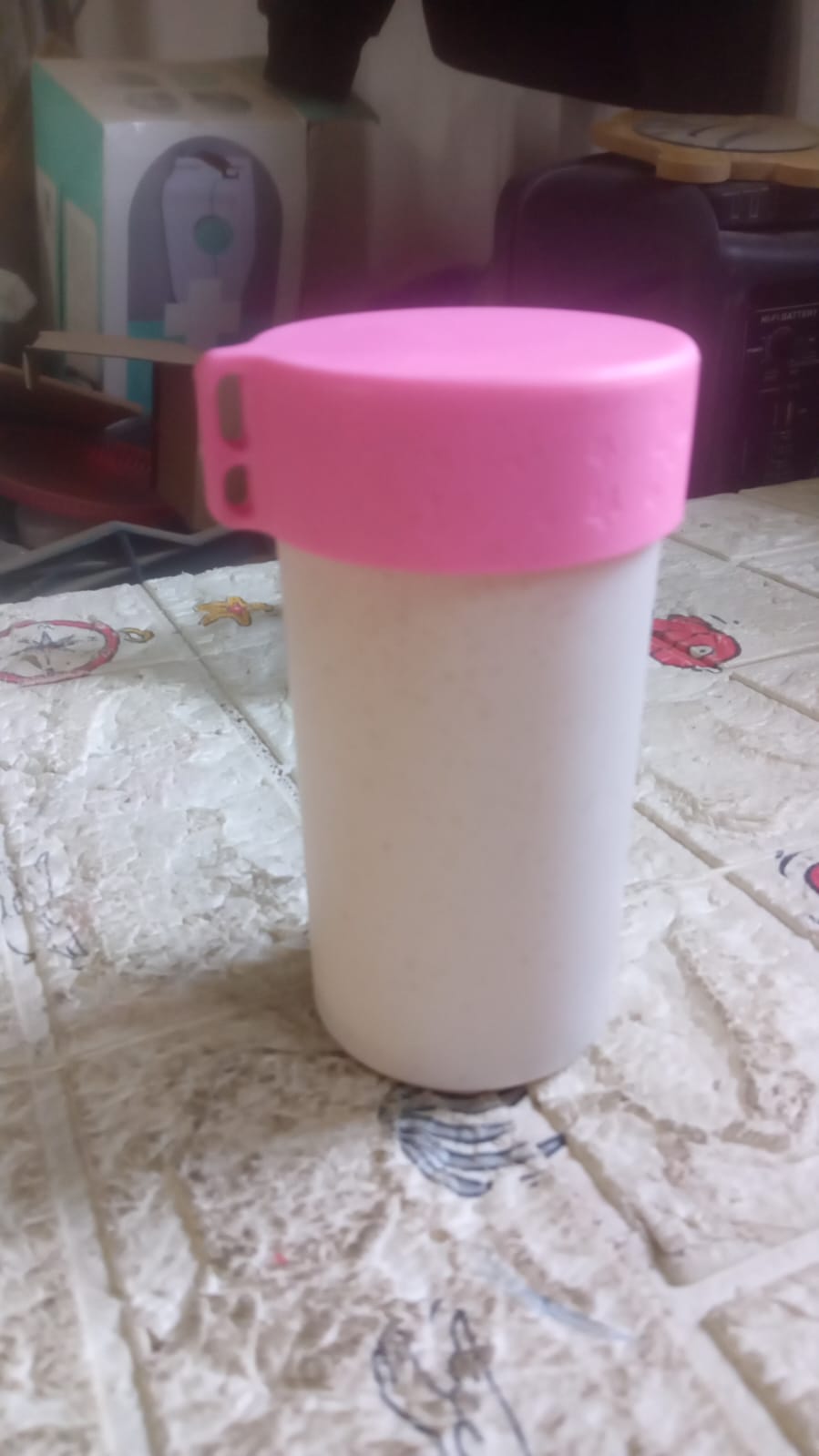 Travel Coffee Cup Portable Water Bottle Wheat Straw Coffee Tea Mug Coffee Mug With Lids For Coffee Tea (300 Ml Appr