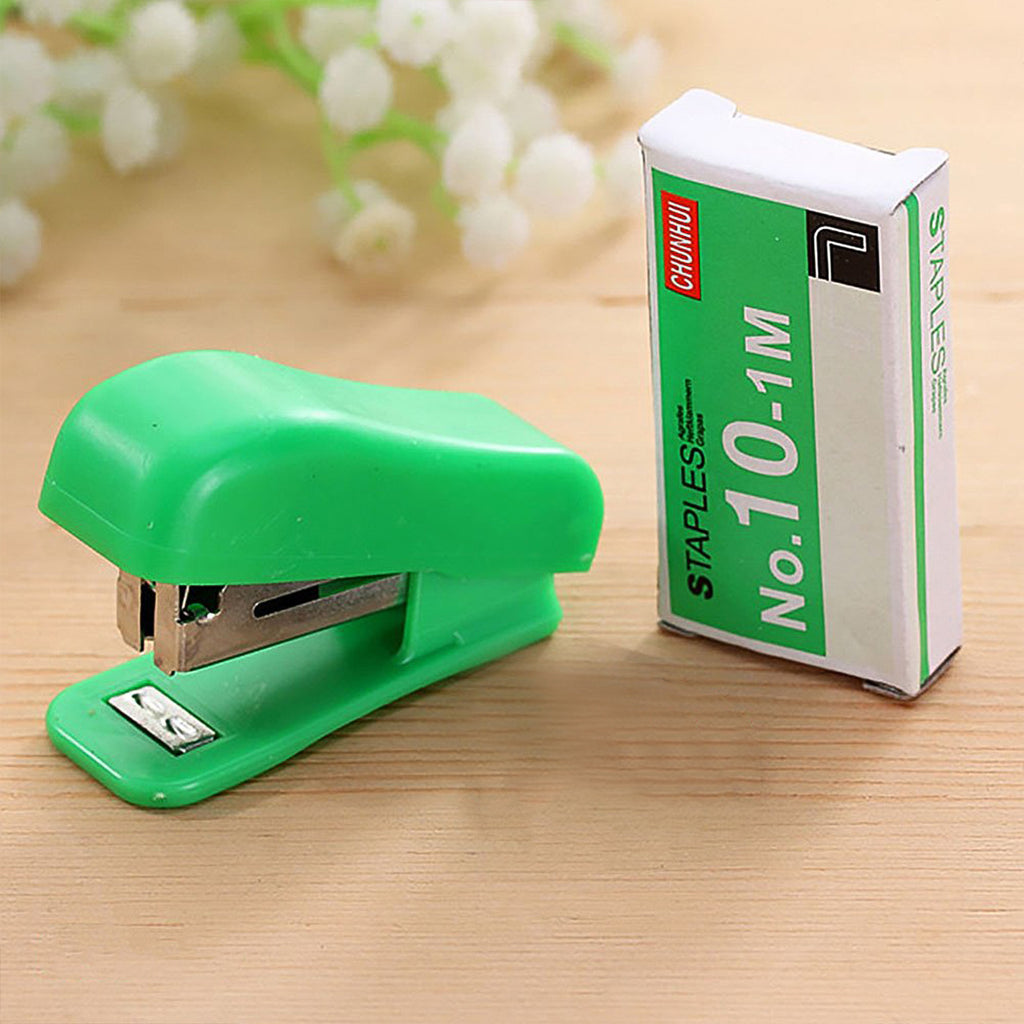 Mini Stapler With 1 Strip Of Staples (1 Set)