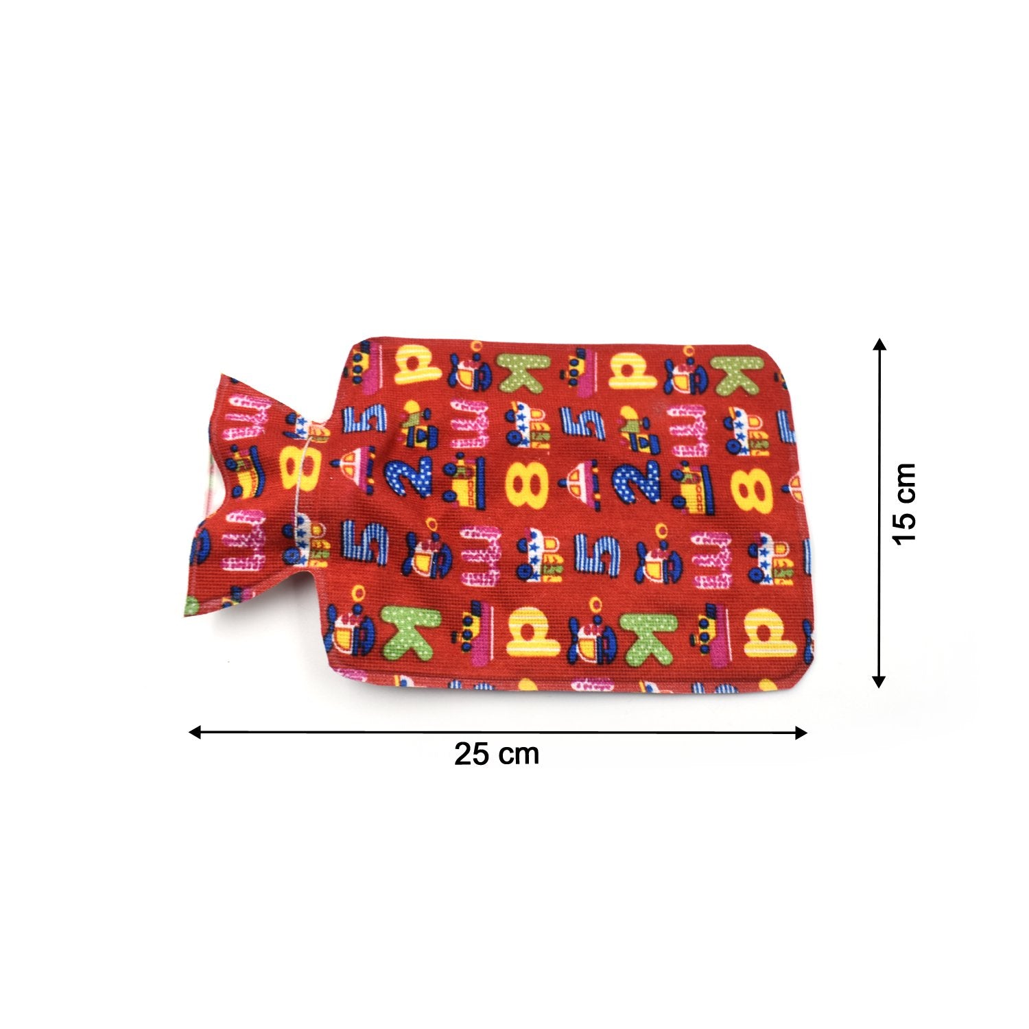 7243 Personal Care Rubber Hot Water Heating Pad Bag For Pain Relief (Medium)