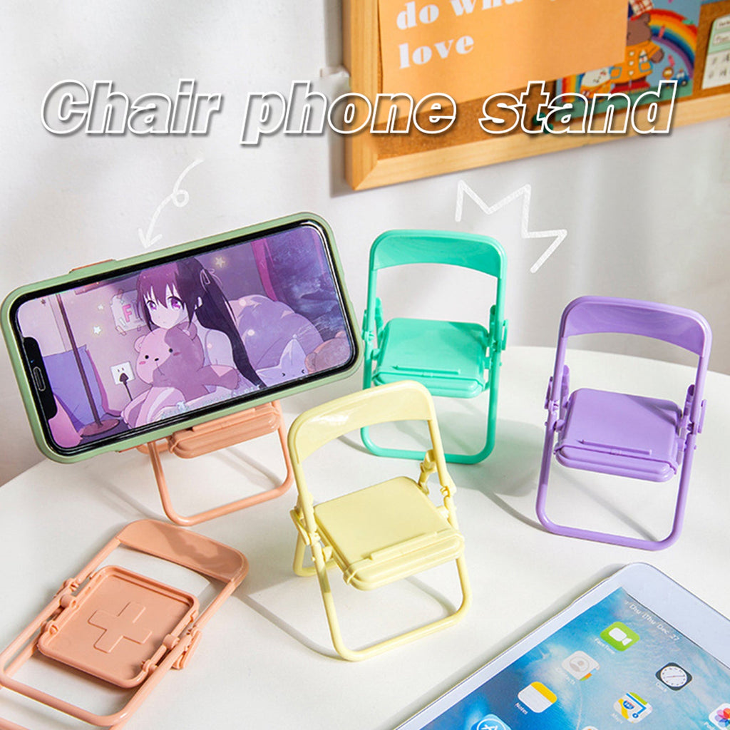 Chair Mobile Stand Used In All Kinds Of Household And Official Purposes As A Stand And Holder For Mobiles And Smartphones Etc.